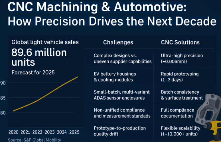 CNC Machining & Automotive: How Precision Drives the Next Decade